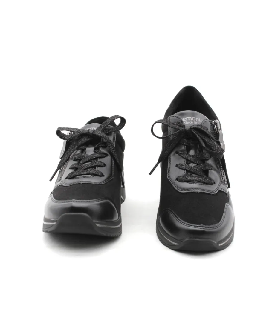 Discount L'Empreinte Chaussures REMONTE D0T01-01 noir