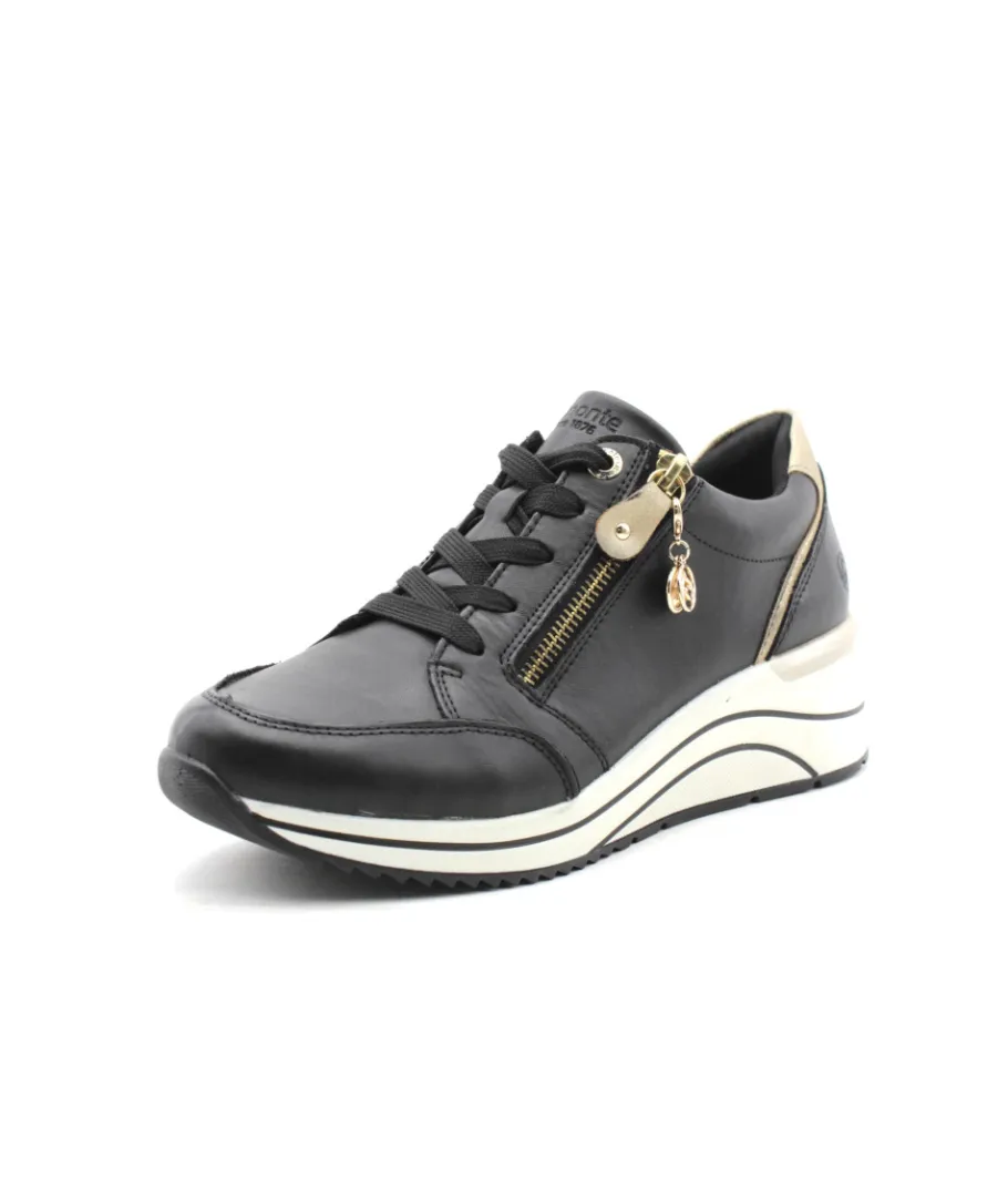 Sale L'Empreinte Chaussures REMONTE D0T03-01 noir
