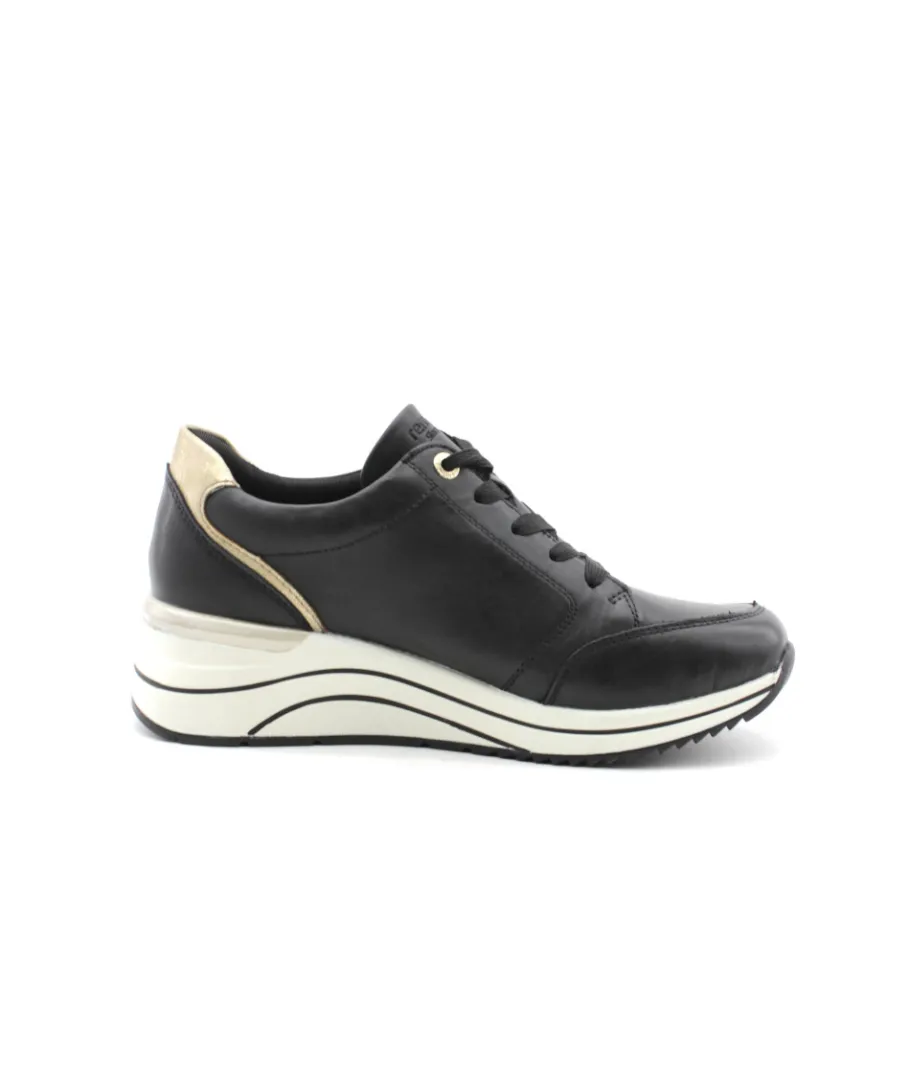 Sale L'Empreinte Chaussures REMONTE D0T03-01 noir