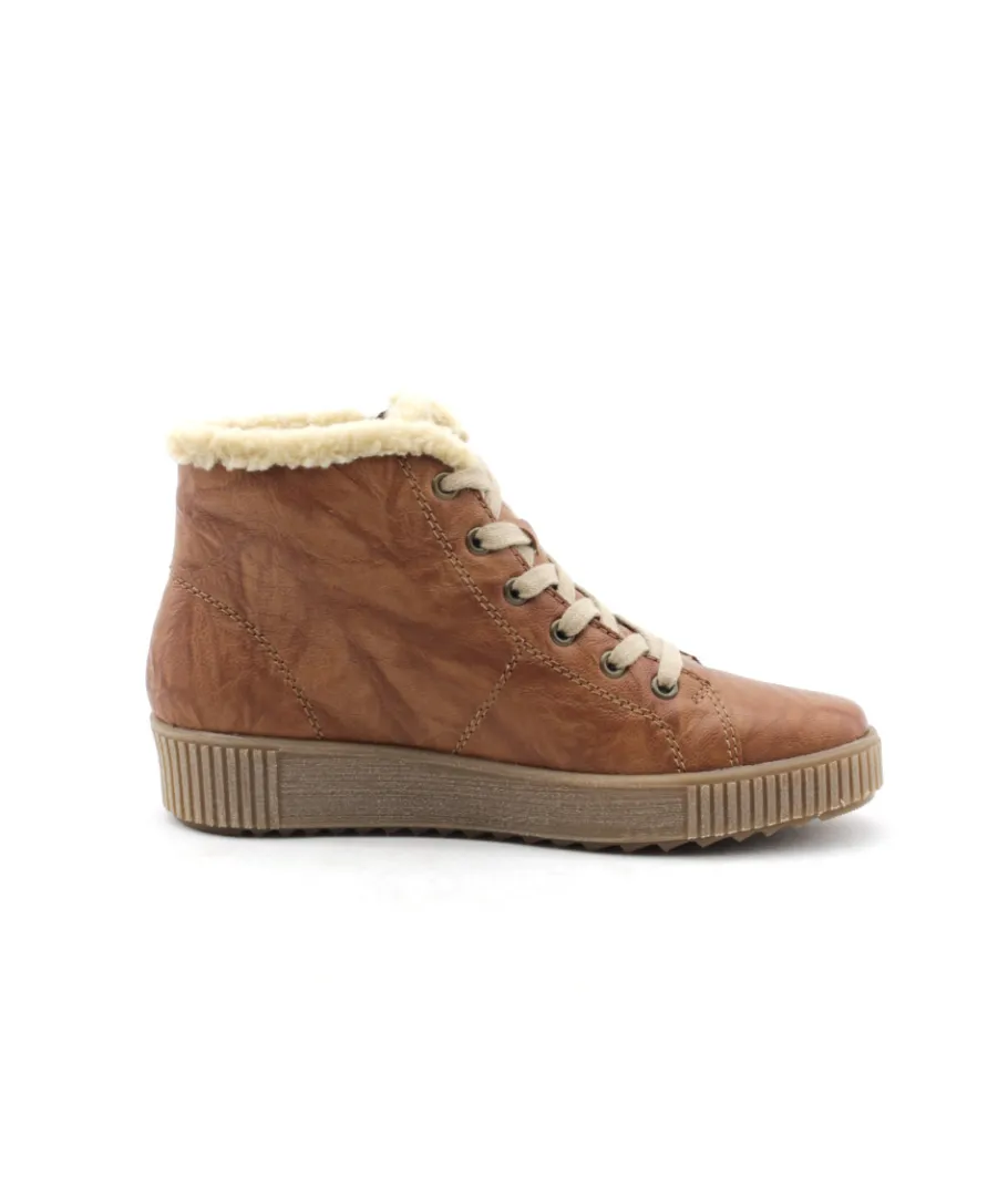 Fashion L'Empreinte Chaussures REMONTE R7980-23 cognac