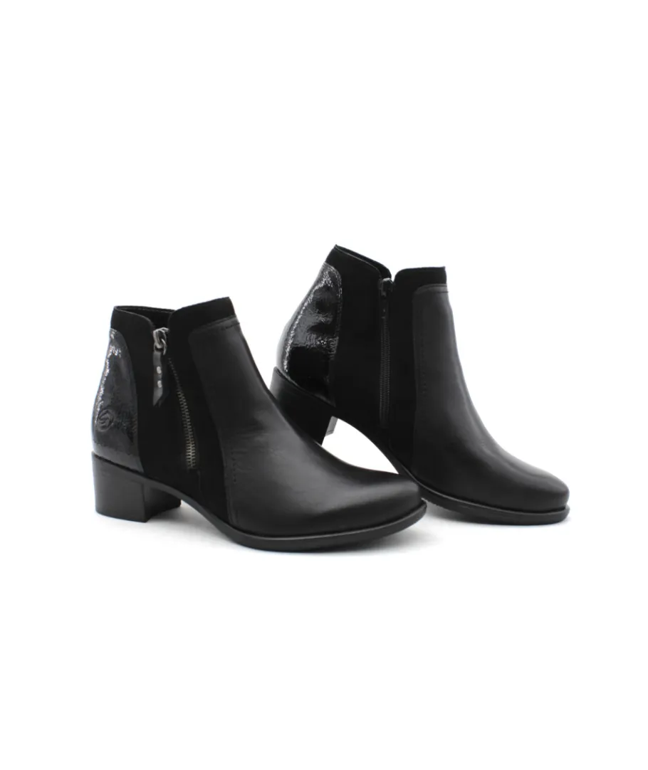 Discount L'Empreinte Chaussures REMONTE R5172-03 noir