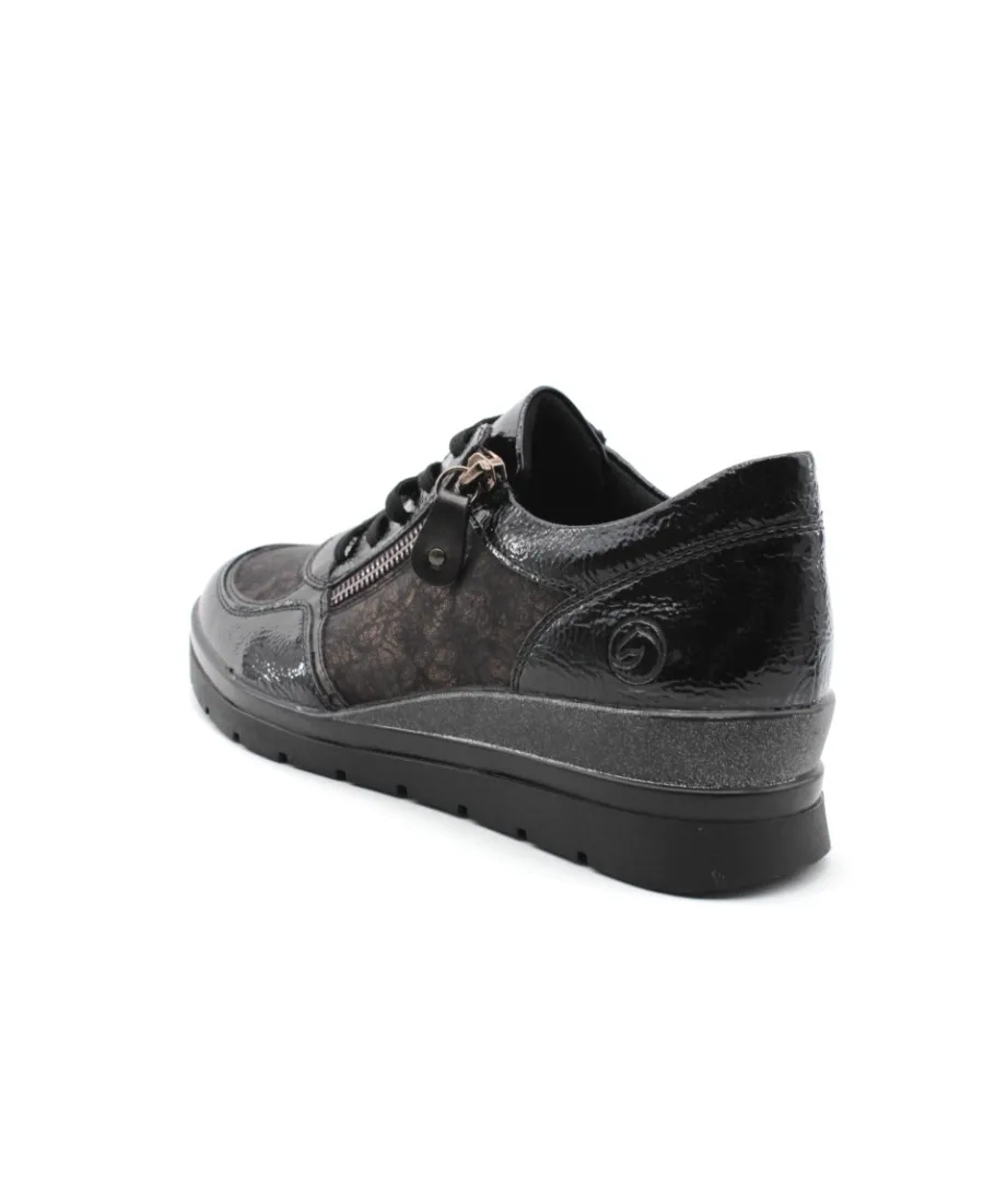 Discount L'Empreinte Chaussures REMONTE R0701-07 noir