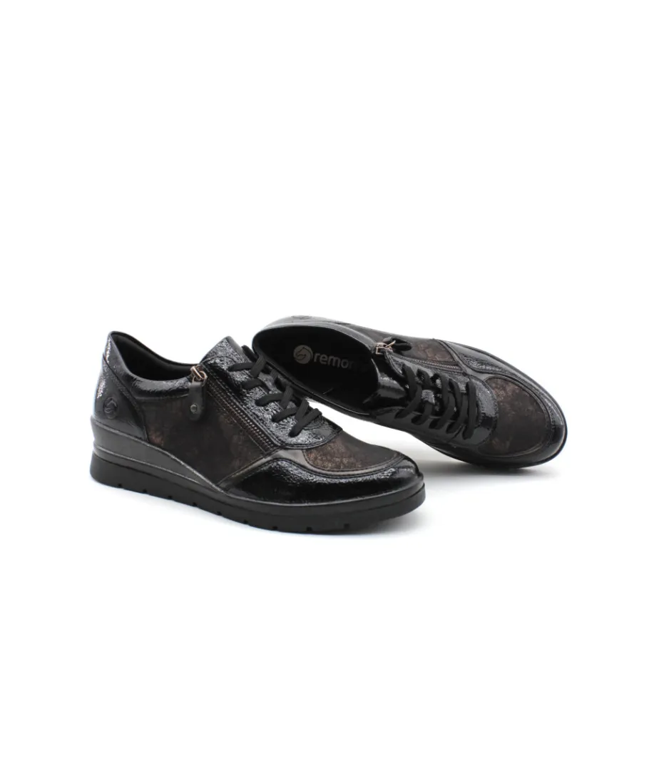 Discount L'Empreinte Chaussures REMONTE R0701-07 noir