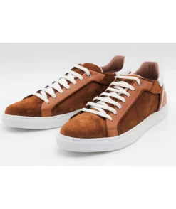 Online L'Empreinte Chaussures REQINS BASKETS MUTIS cognac