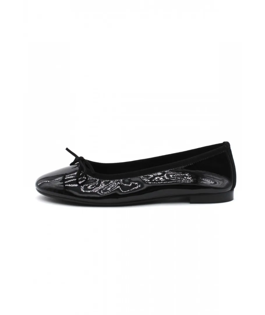 New L'Empreinte Chaussures REQINS CARMEN VERNIS noir