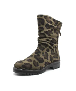 New L'Empreinte Chaussures REQINS DUNK LEO kaki