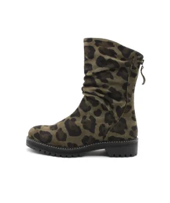 New L'Empreinte Chaussures REQINS DUNK LEO kaki