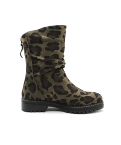 New L'Empreinte Chaussures REQINS DUNK LEO kaki