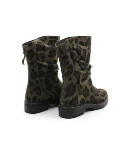 New L'Empreinte Chaussures REQINS DUNK LEO kaki