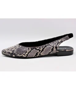 Fashion L'Empreinte Chaussures REQINS GRIFFIN PYTHON Blanc/noir