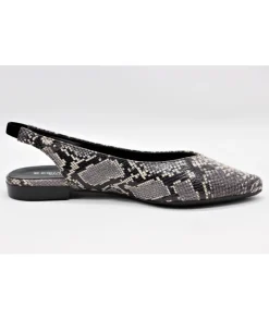 Fashion L'Empreinte Chaussures REQINS GRIFFIN PYTHON Blanc/noir