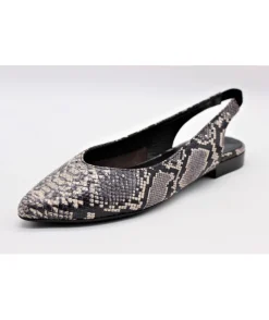 Fashion L'Empreinte Chaussures REQINS GRIFFIN PYTHON Blanc/noir