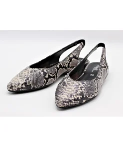 Fashion L'Empreinte Chaussures REQINS GRIFFIN PYTHON Blanc/noir