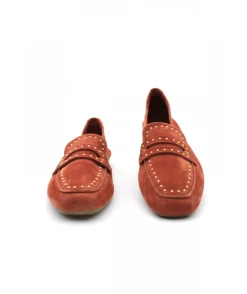 Discount L'Empreinte Chaussures REQINS HELODIE PEAU brique