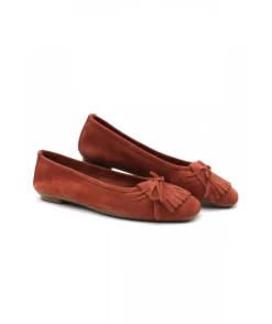 Shop L'Empreinte Chaussures REQINS HINDI PEAU brique