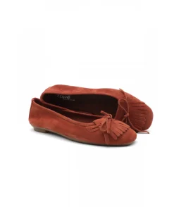 Shop L'Empreinte Chaussures REQINS HINDI PEAU brique