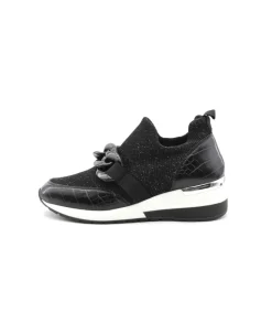 Store L'Empreinte Chaussures REQINS IROKO CROCHET LAME noir