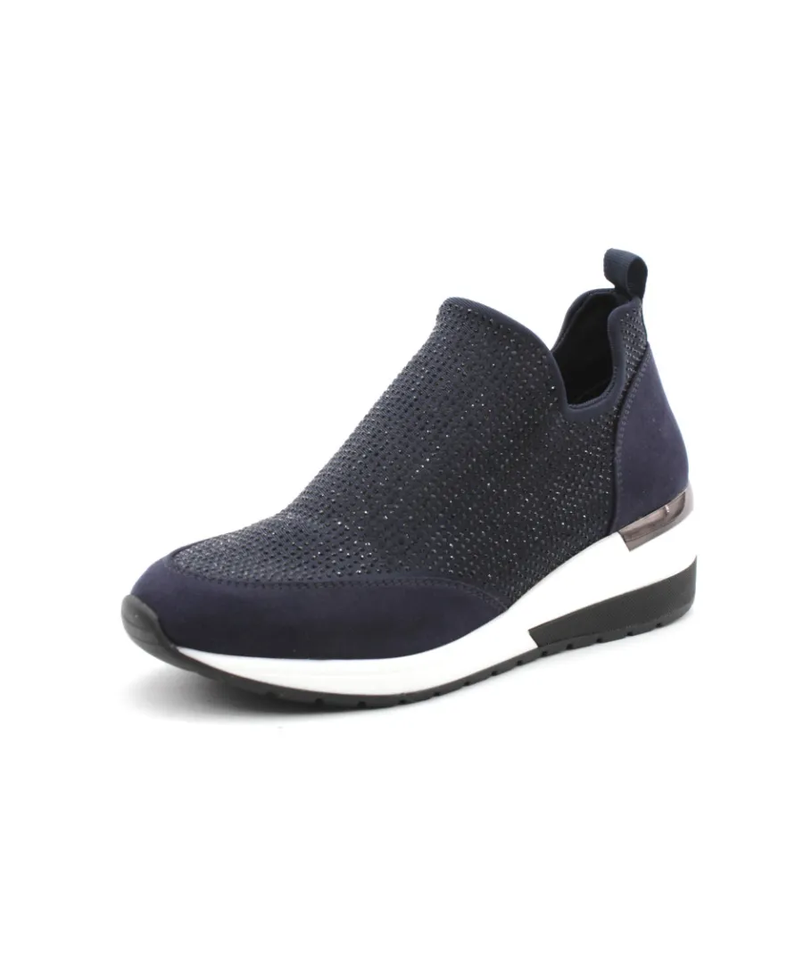 New L'Empreinte Chaussures REQINS IROSHI LYCRA marine