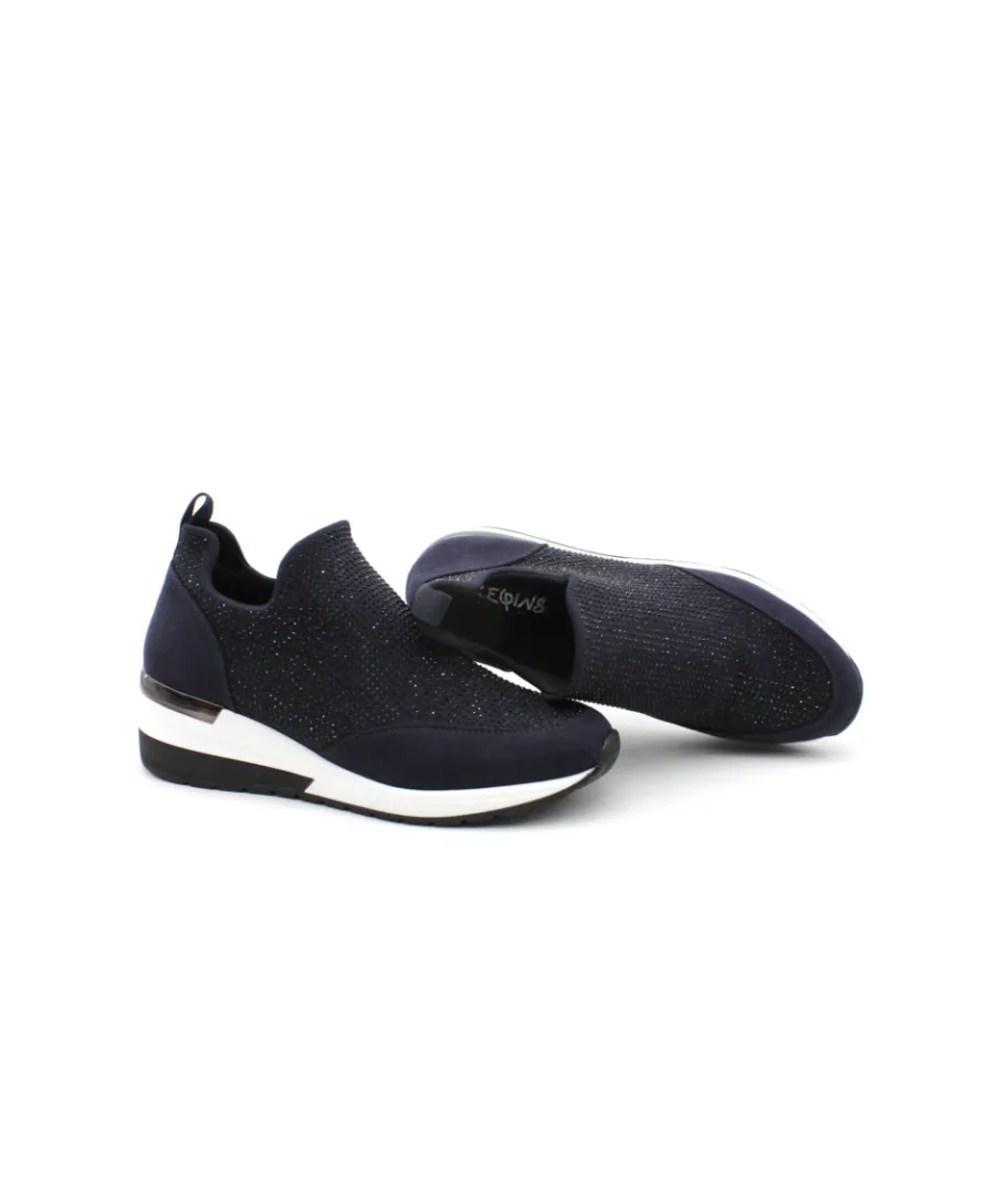 New L'Empreinte Chaussures REQINS IROSHI LYCRA marine