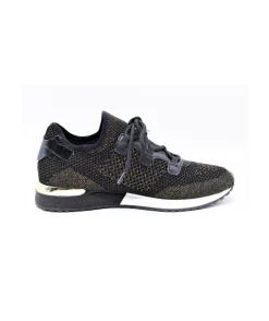 Outlet L'Empreinte Chaussures REQINS IZIANA CROCHET LAME noir