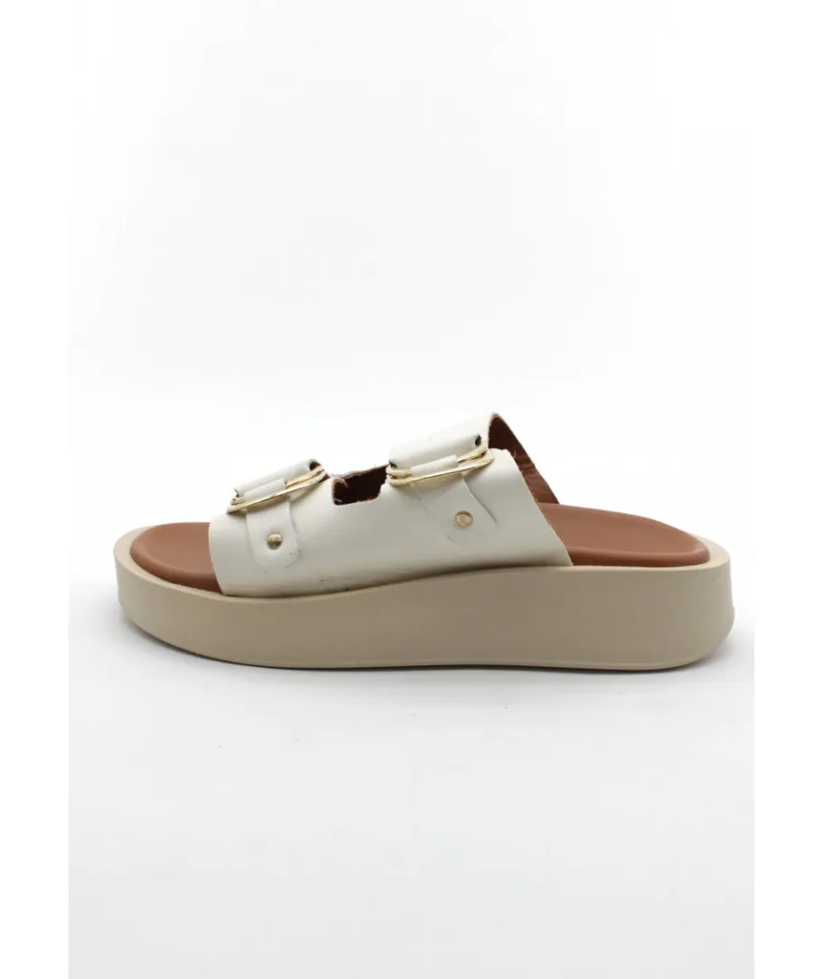 Shop L'Empreinte Chaussures REQINS JANINE blanc
