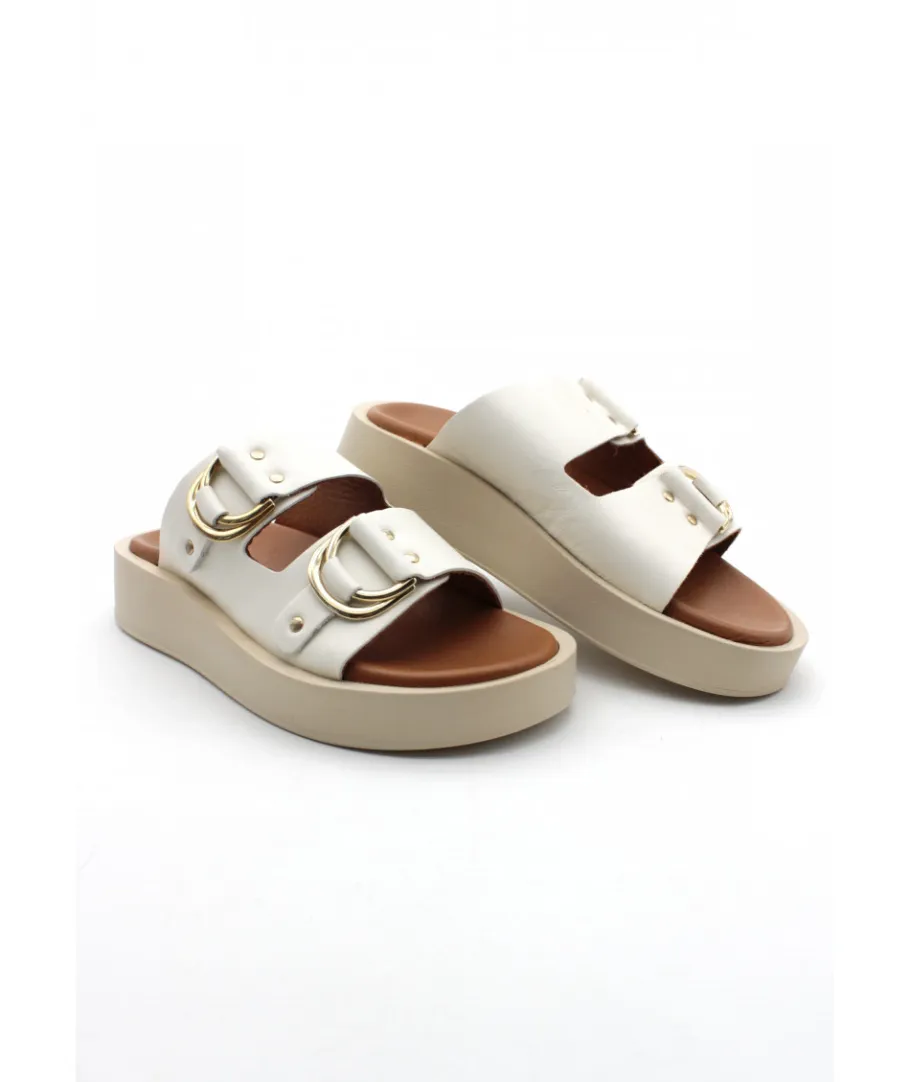 Shop L'Empreinte Chaussures REQINS JANINE blanc
