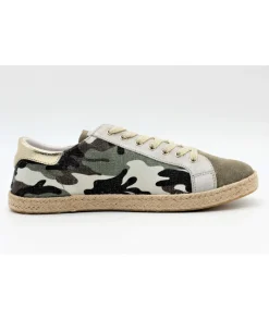 Fashion L'Empreinte Chaussures REQINS SAWYER CORDE MIX kaki