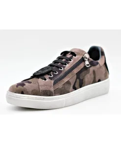 Fashion L'Empreinte Chaussures REQINS SIGRID BASKETS ARMY STAR KAKI vert