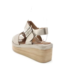 Flash Sale L'Empreinte Chaussures REQINS THALIE METAL champagne