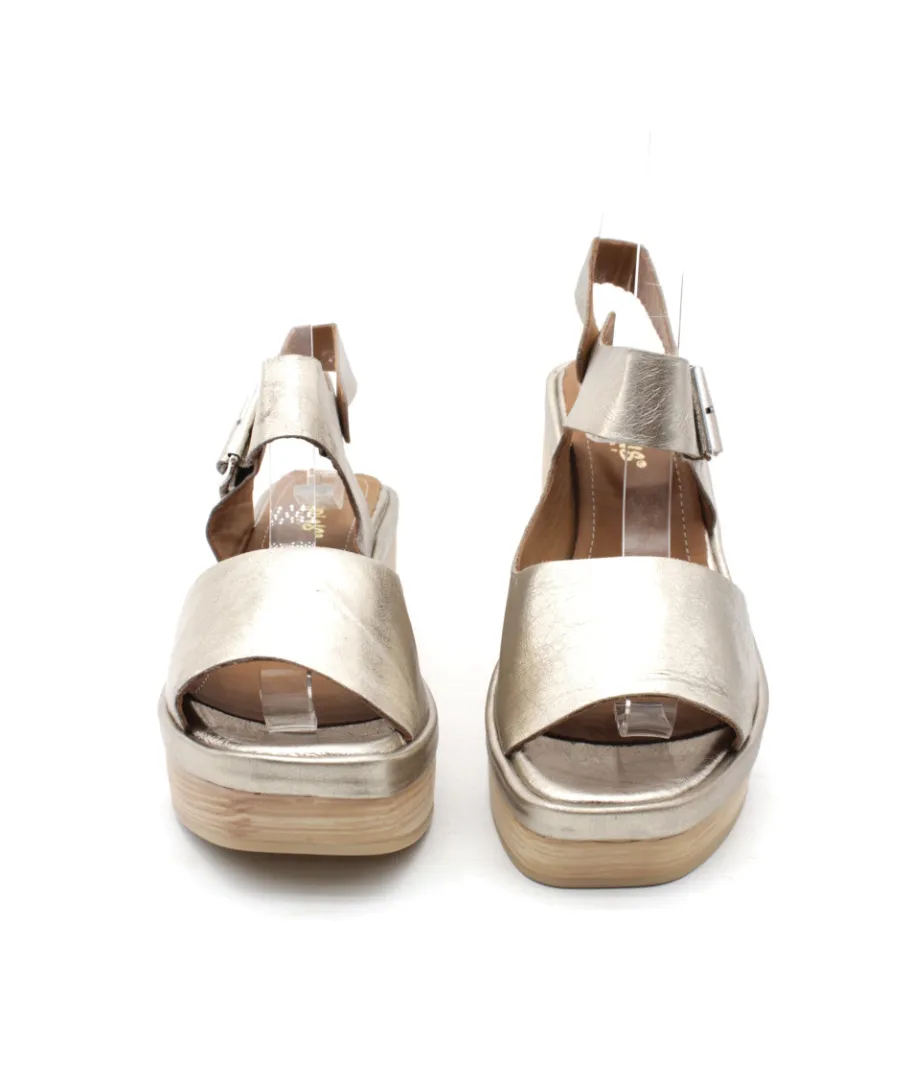 Flash Sale L'Empreinte Chaussures REQINS THALIE METAL champagne