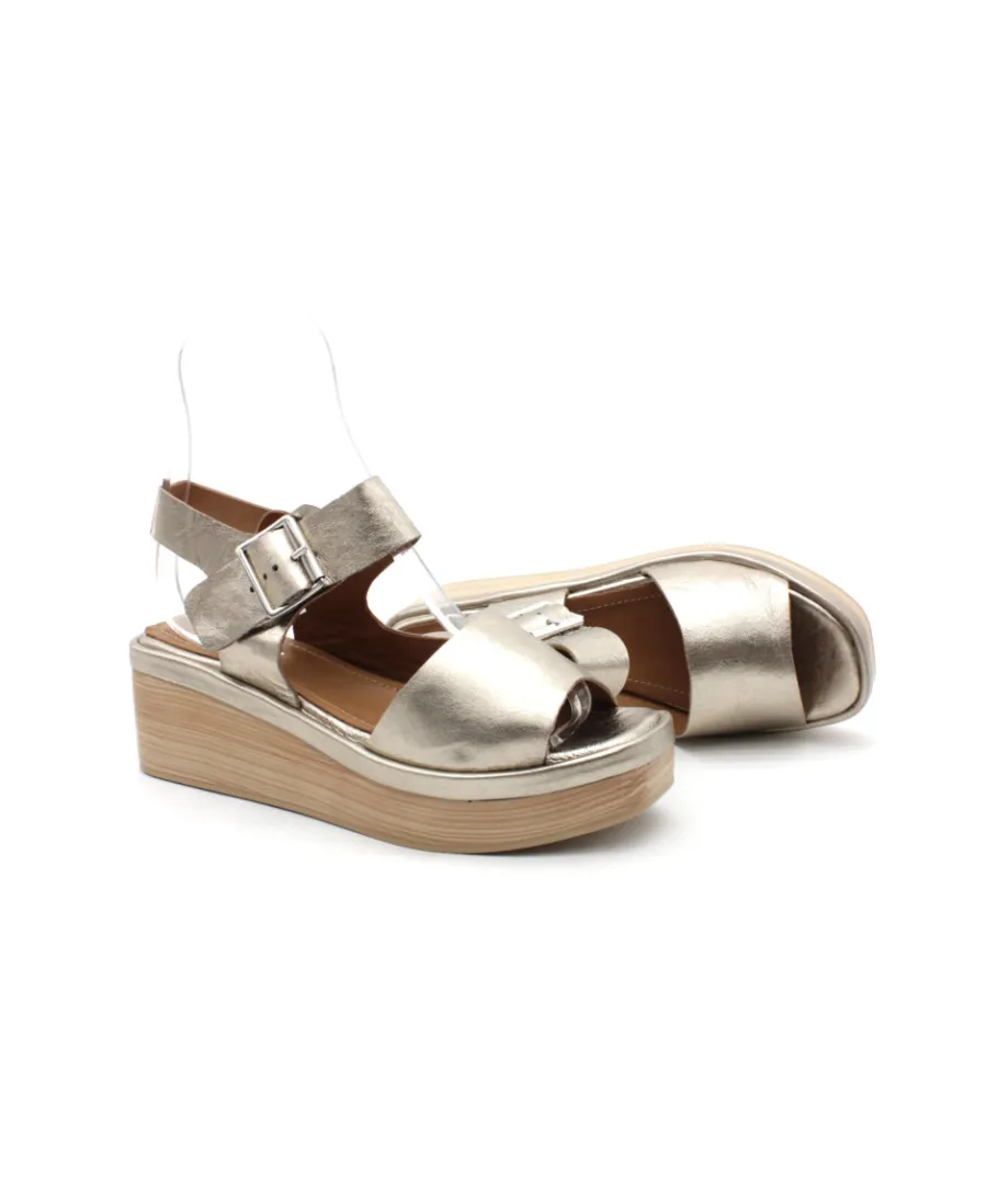Flash Sale L'Empreinte Chaussures REQINS THALIE METAL champagne