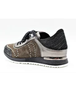 Discount L'Empreinte Chaussures ROSEMETAL BRITTANY BASKETS H0241 marron