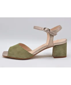 Discount L'Empreinte Chaussures ROSEMETAL JAMBVILLE J1782 kaki