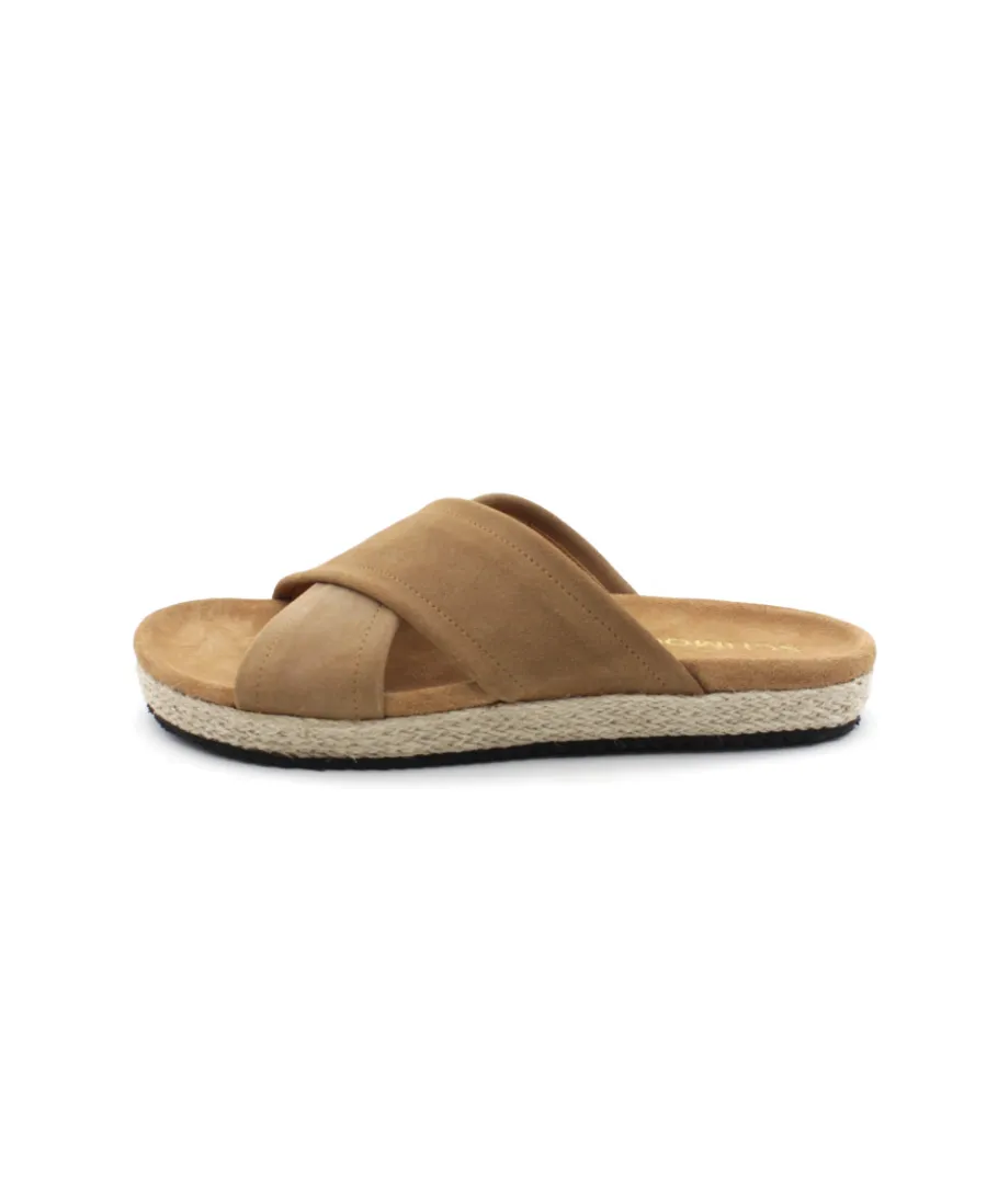Cheap L'Empreinte Chaussures SCHMOOVE CROSS SANDALE tan