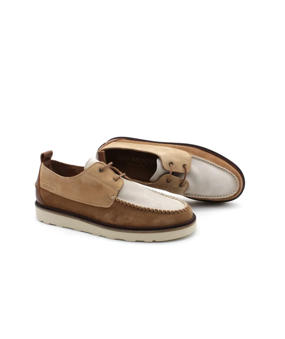 New L'Empreinte Chaussures SCHMOOVE DOCK BOAT cognac