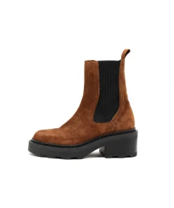 Cheap L'Empreinte Chaussures SCHMOOVE MIKE CHELSEA OIL marron