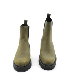 Cheap L'Empreinte Chaussures SCHMOOVE MIKE CHELSEA OIL marron