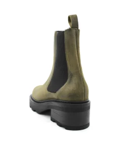 Discount L'Empreinte Chaussures SCHMOOVE MIKE CHELSEA OIL olive