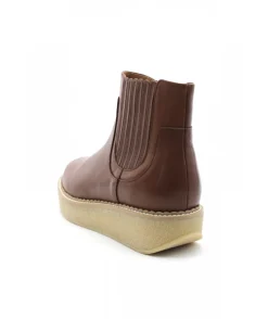 Cheap L'Empreinte Chaussures SCHMOOVE PALLAS ZIP BEETLE cognac