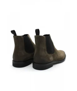 Shop L'Empreinte Chaussures SCHMOOVE PILOT CHELSEA kaki