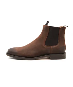 Best Sale L'Empreinte Chaussures SCHMOOVE PILOT CHELSEA OIL Marron fonce