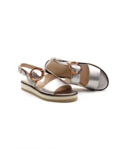 Sale L'Empreinte Chaussures SCHMOOVE SIGUI platine