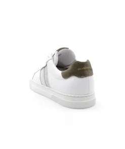 Fashion L'Empreinte Chaussures SCHMOOVE SPARK GANG NAPPA CHEVRON blanc