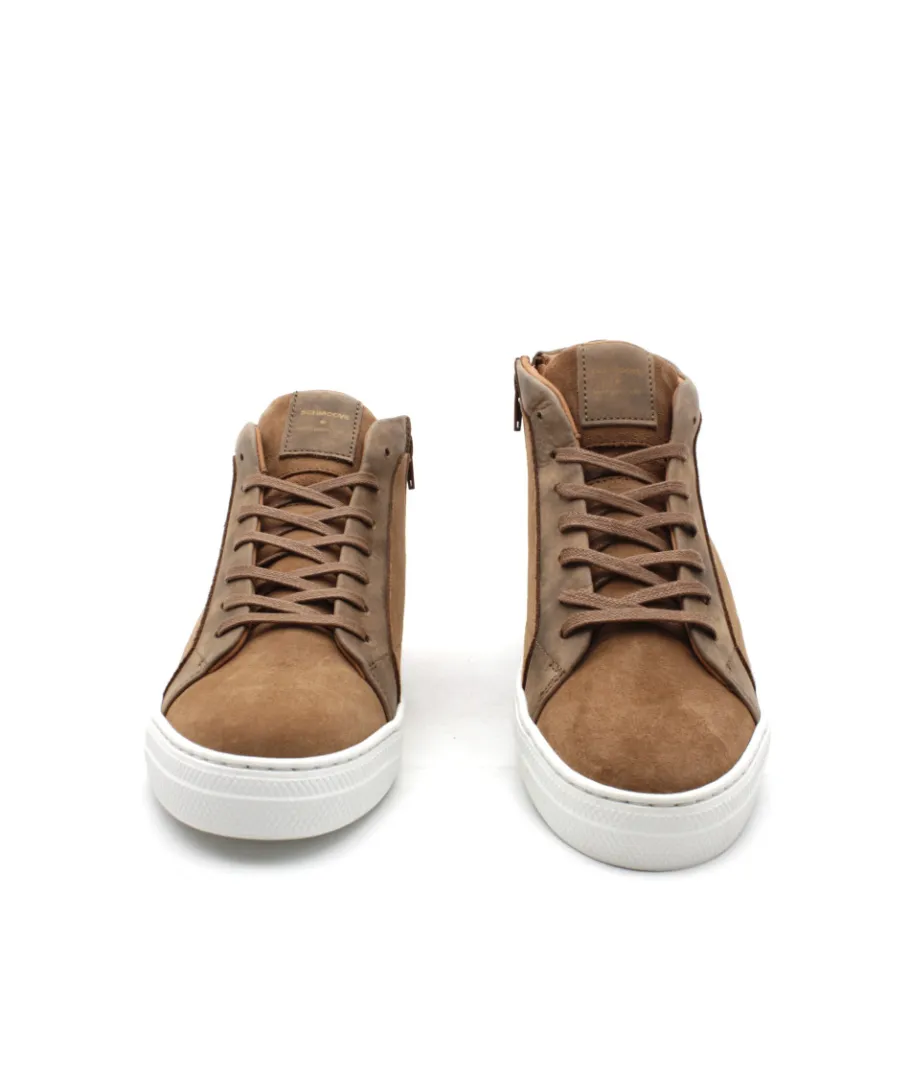 Online L'Empreinte Chaussures SCHMOOVE SPARK MID ZIP cognac
