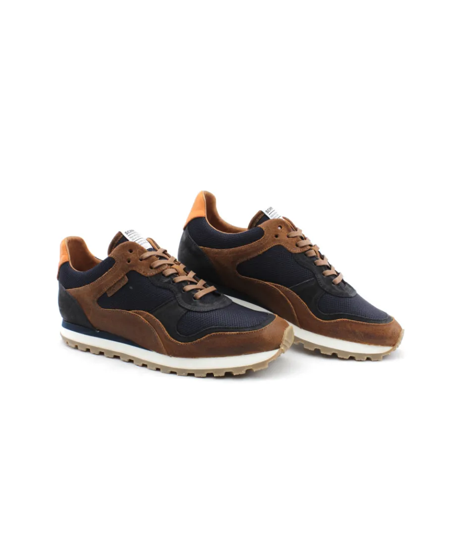 Discount L'Empreinte Chaussures SCHMOOVE TRAX RUNNER marron