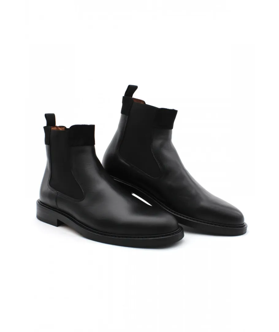 Shop L'Empreinte Chaussures SCHMOOVE WOLF CHELSEA noir