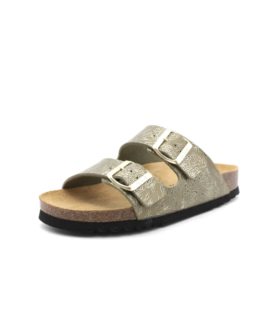 Clearance L'Empreinte Chaussures SCHOLL JOSEPHINE kaki