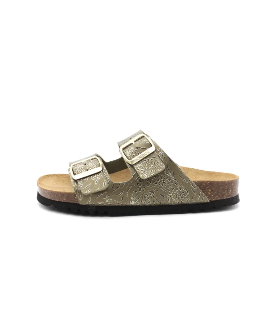 Clearance L'Empreinte Chaussures SCHOLL JOSEPHINE kaki
