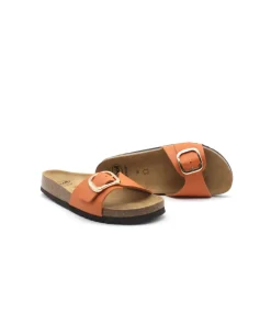 Fashion L'Empreinte Chaussures SCHOLL KATHLEEN LEATHER orange