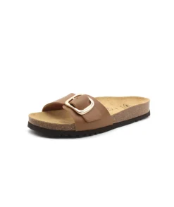 Sale L'Empreinte Chaussures SCHOLL KATHLEEN LEATHER cognac